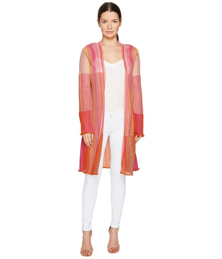 M Missoni - Multicolor Plisse Cardigan