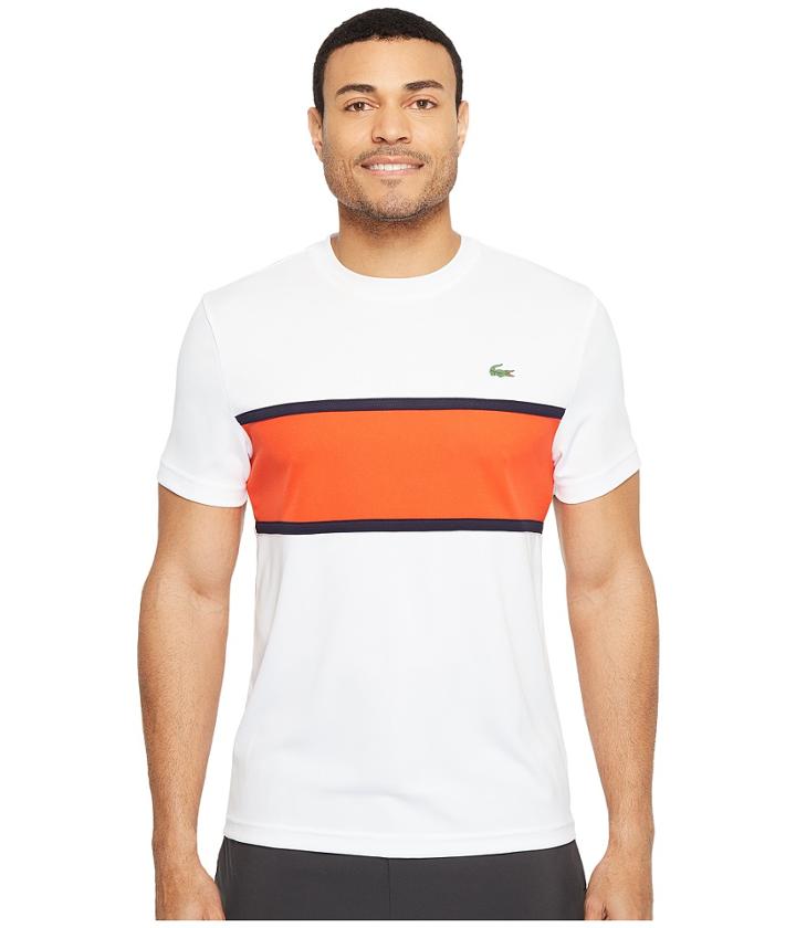 Lacoste - Sport Ultra Dry T-shirt W/ Color Block Detail