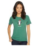 Life Is Good - Holiday Penguin Crusher Tee