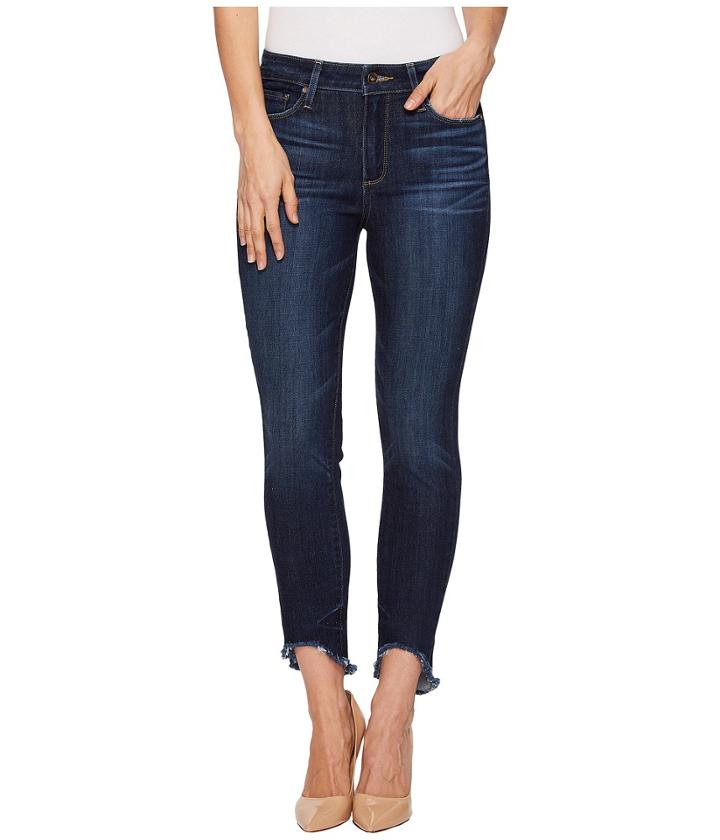 Paige - Hoxton Ankle Petite W/ Arched Hem In Auburn