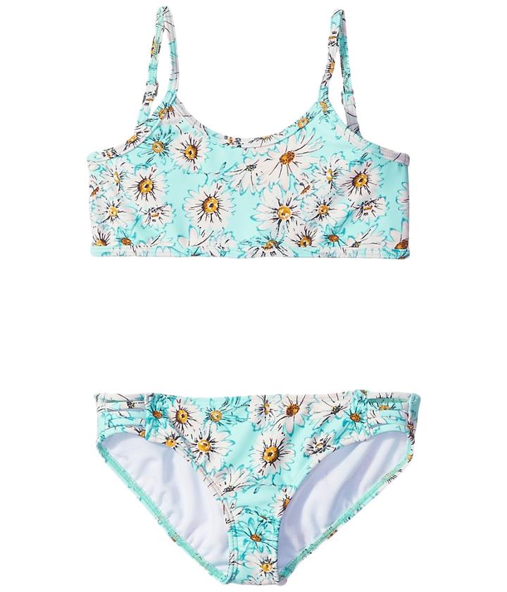 Billabong Kids - Fancy Floral Athletic Bra Set