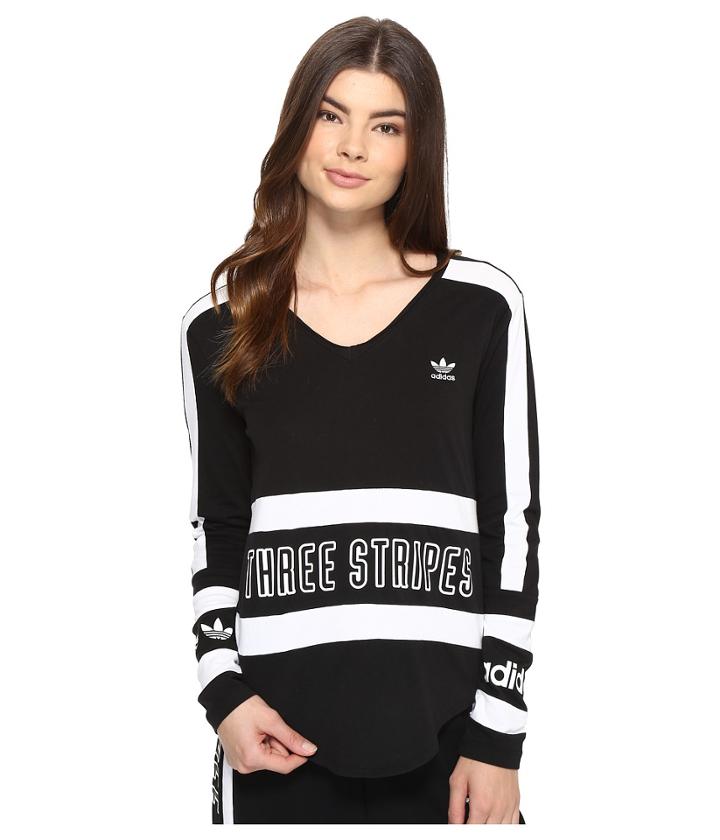 Adidas Originals - 3-stripes Long Sleeve Tee