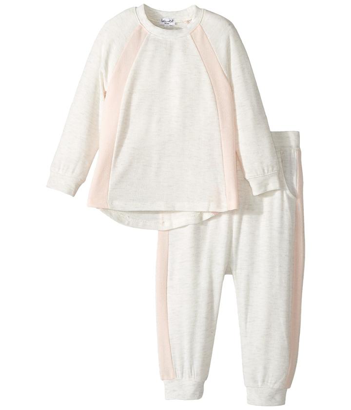 Splendid Littles - Loose Knit Football Sweat Set