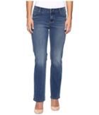 Liverpool - Petite Sadie Straight Jeans In Carolina Light/indigo