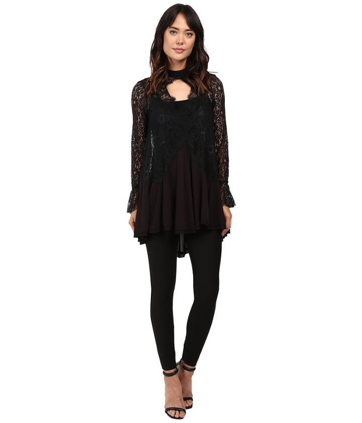 Free People - Tell Tale Lace Tunic