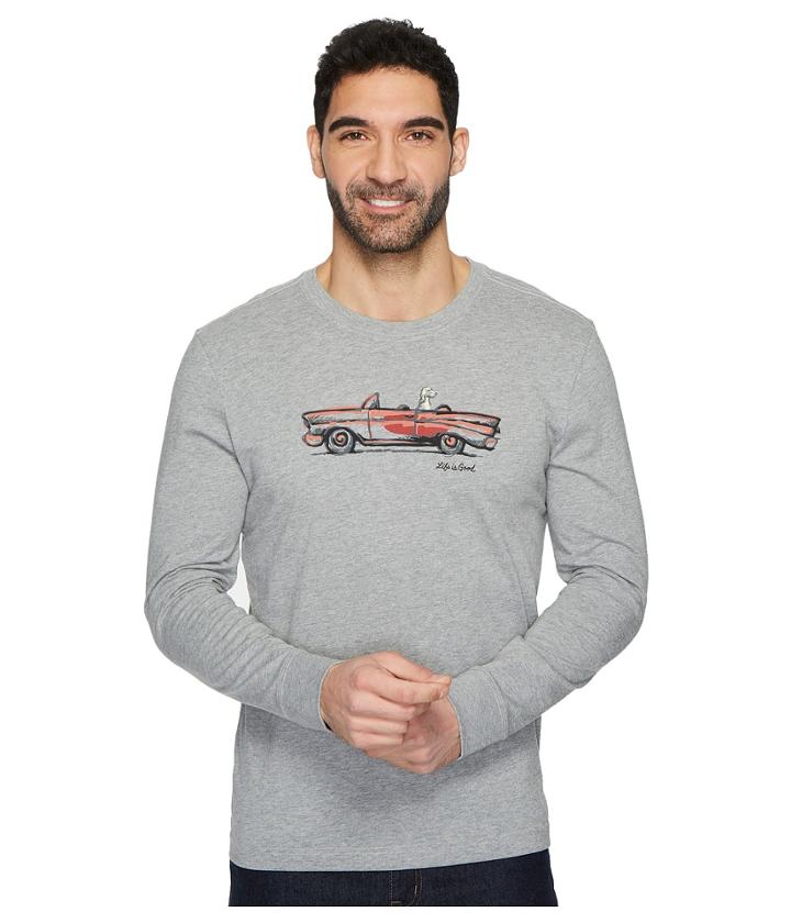 Life Is Good - Air Conditioning Long Sleeve Crusher Tee