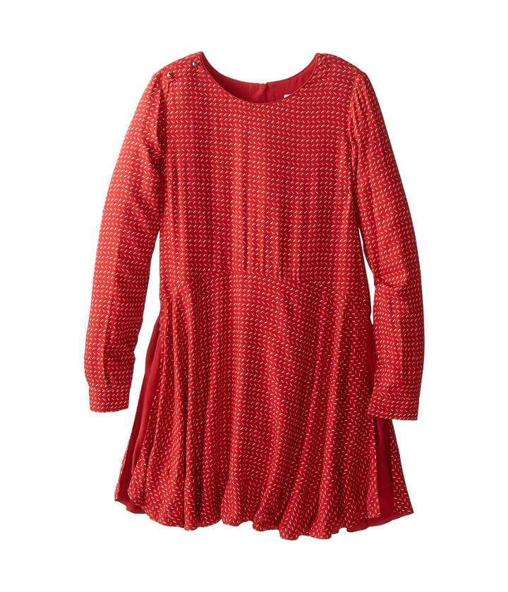 Chloe Kids - Printed Woven Flared Bottom Dress