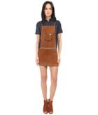 Dsquared2 - Calf Leather Maylea Leather Saloupette Dress