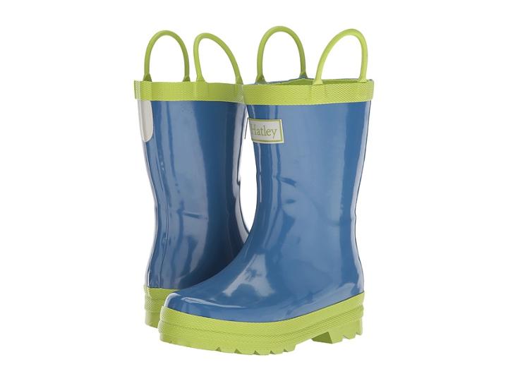 Hatley Kids - Blue Green Rain Boots