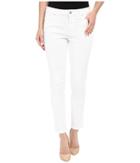 Liverpool - Penny Lightweight Ankle Jeans W/ Destruction In Bright White