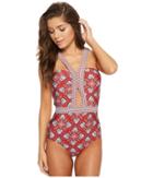 Laundry By Shelli Segal - Butterfly Twin Cut Out One-piece Swimsuit