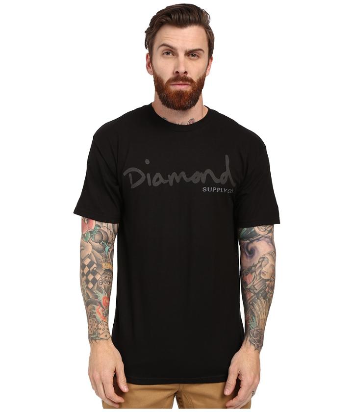 Diamond Supply Co. - Tonal Og Script Tee
