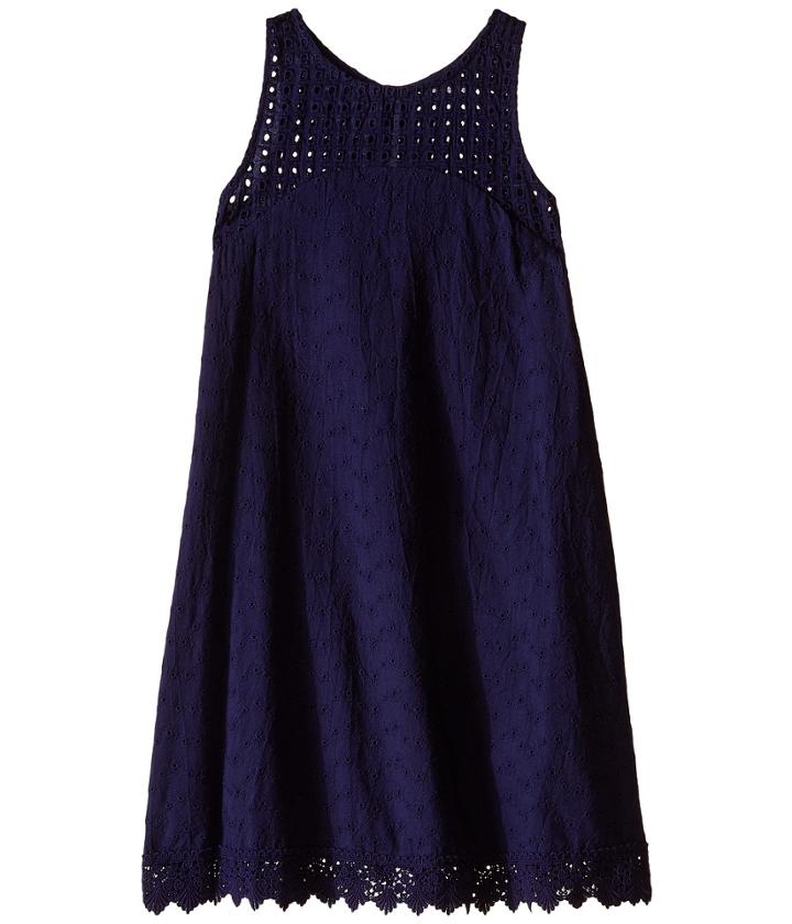 Ella Moss Girl - Susie Sleeveless Eyelet Dress