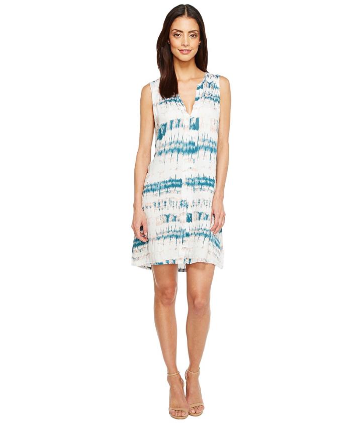 Michael Stars - Shibori Print Pleat Front Dress