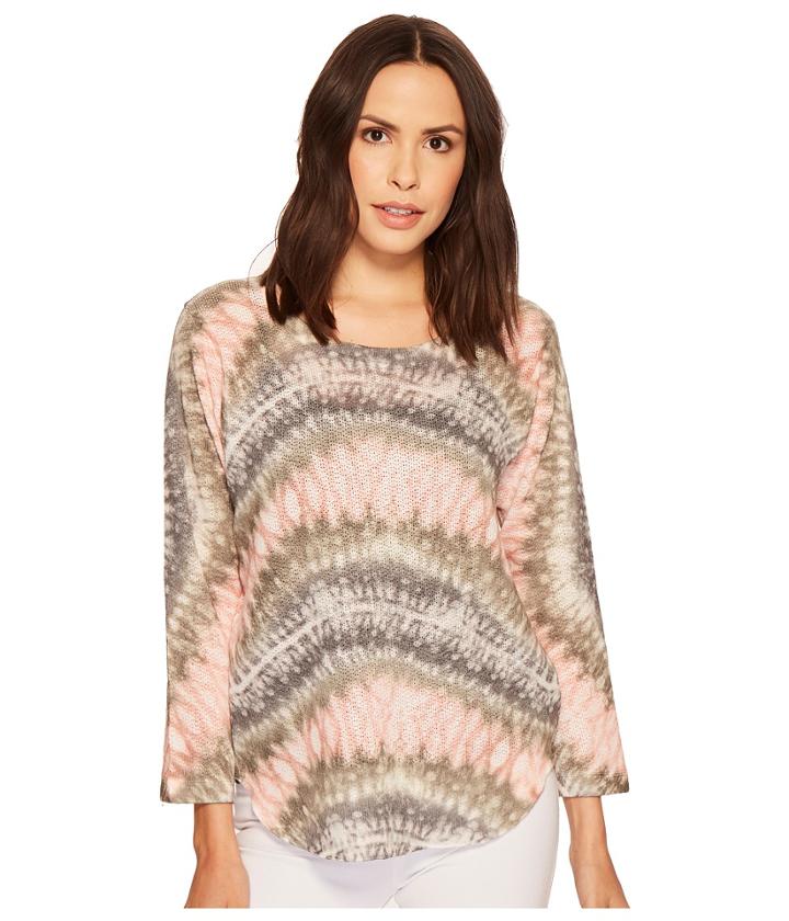 Nally &amp; Millie - Long Sleeve Tie-dye Top