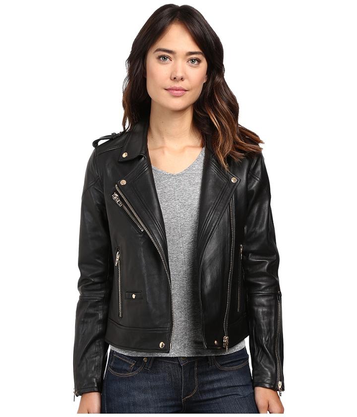 Blank Nyc - Real Leather Moto Jacket In The One
