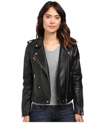 Blank Nyc - Real Leather Moto Jacket In The One
