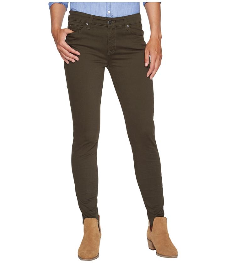 Agave Denim - Harlowe Twill Skinny Fit In Forest Night