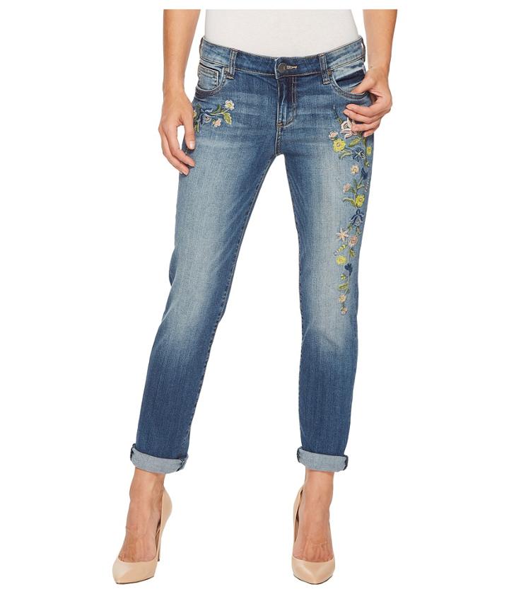 Kut From The Kloth - Catherine Boyfriend Embroidered In Dealt