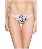 Luli Fama - Cayo Setia Block Seamless Brazilian Ruched Back Tie Side