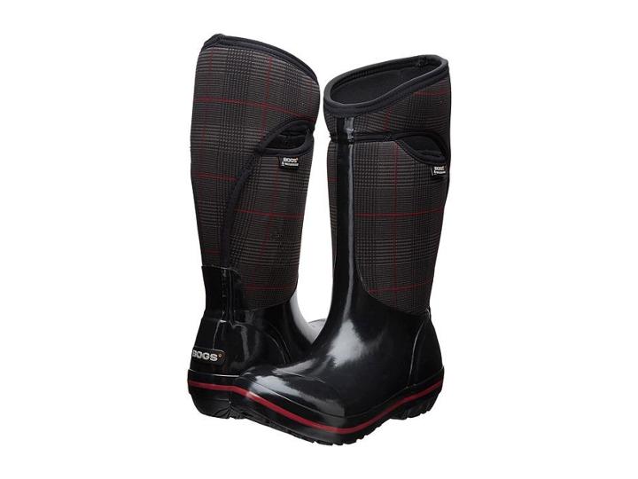 Bogs Plimsoll Prince Of Wales Tall