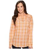 Wrangler - Long Sleeve Plaid Western Shirt