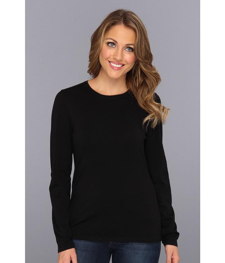 Pendleton - Washable Silk-blend Jewel Neck Pullover