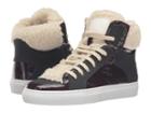 Mm6 Maison Margiela - Shearling Trim High Top