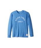 The Original Retro Brand Kids - Good Times Only Long Sleeve Tri-blend Tee