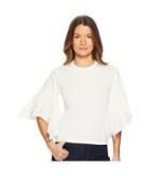 See By Chloe - T-shirt With Poplin Sleeves