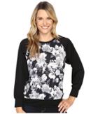 Nally &amp; Millie - Floral Raglan Sleeve Top