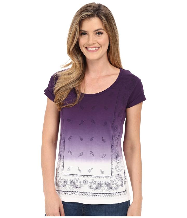 Cruel - Cap Sleeve Tee With Front Screen