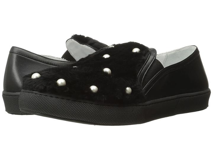 Boutique Moschino - Pearl On Fur Sneakers