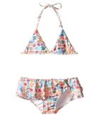 Seafolly Kids - Seaside Lane Triangle Bikini