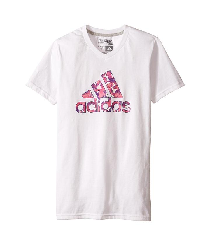 Adidas Kids - Flower Adi Logo Tee
