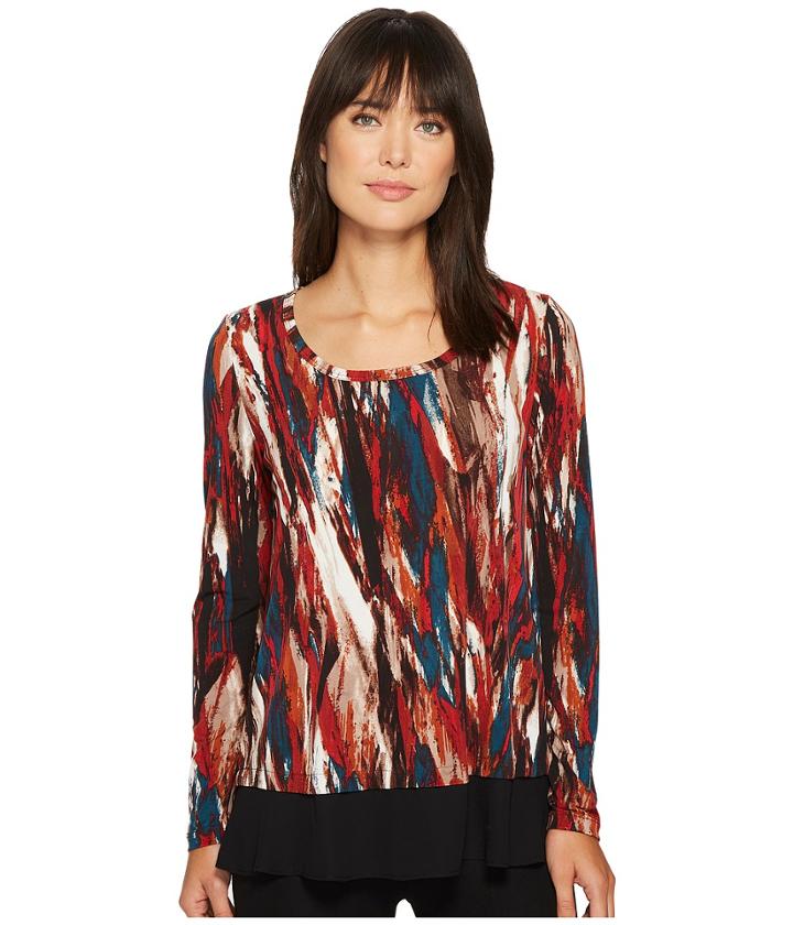 Karen Kane - Contrast Hem Top