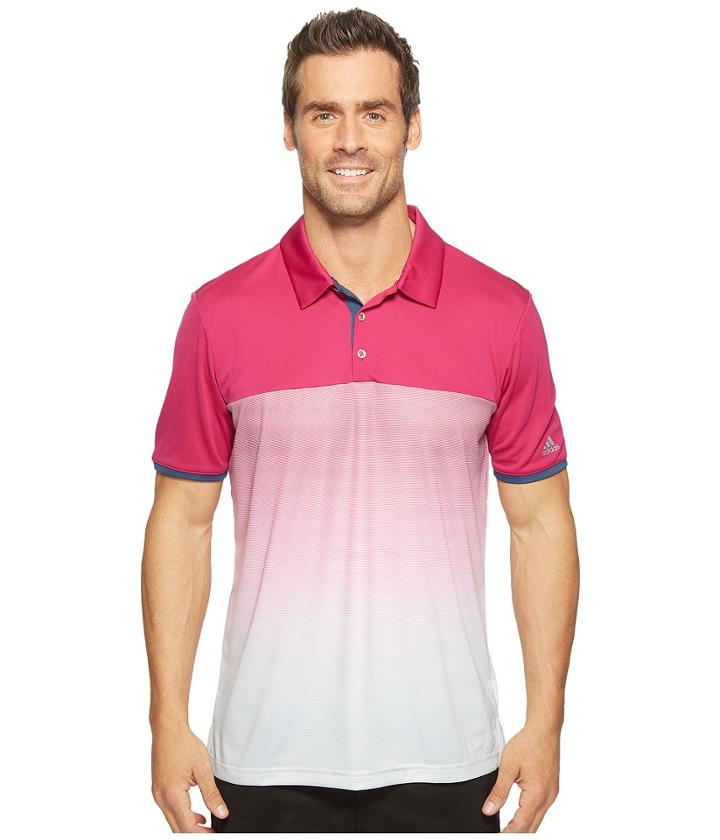 Adidas Golf - Climachill Gradient Stripe Polo