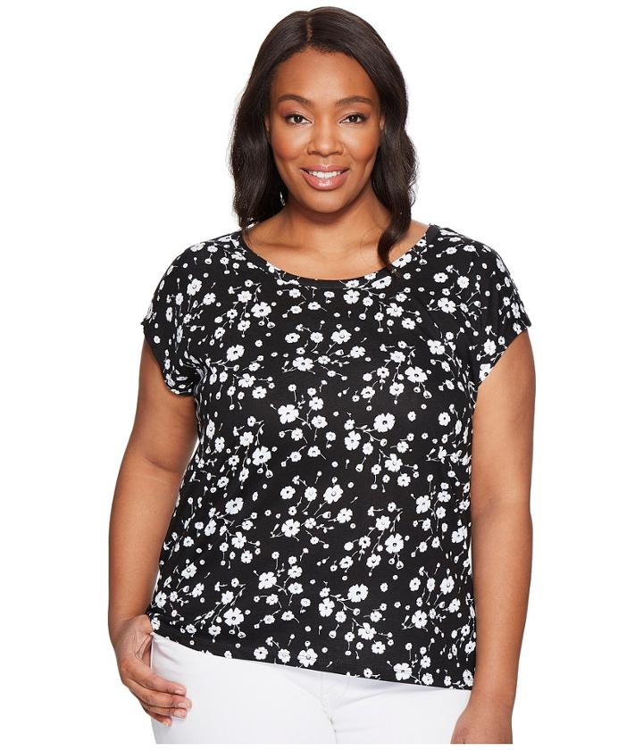 Michael Michael Kors - Plus Size Verbena Eliptical Hem Top