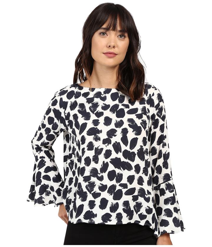 Karen Kane - Boat Neck Flare Sleeve Top