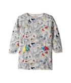 Stella Mccartney Kids - Tonya Fleece Dress W/ Ice Skates Print