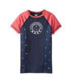 Roxy Kids - Tropi Roxy Short Sleeve Mix/color Block Rashguard
