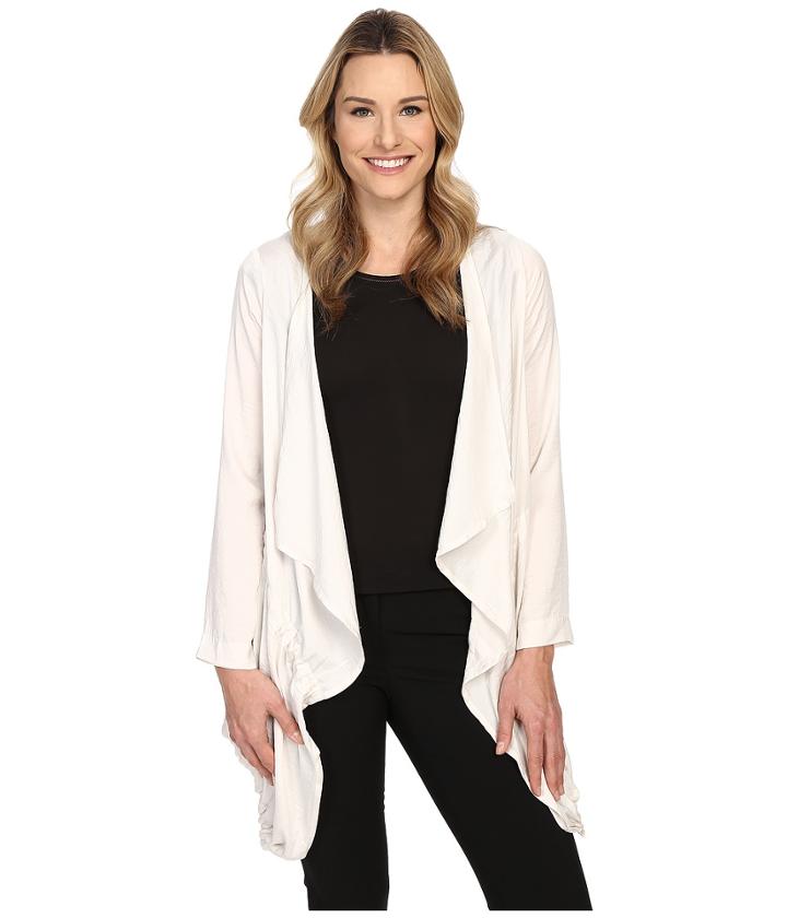 Bobeau - Grecia Tie Waist Woven Jacket