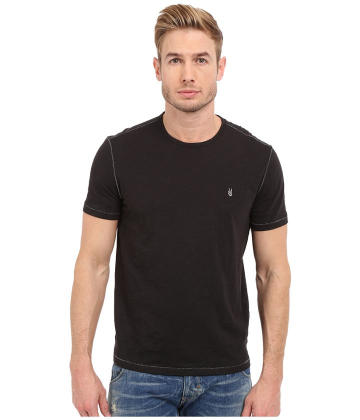 John Varvatos Star U.s.a. - Short Sleeve Peace Crew K2081s1b