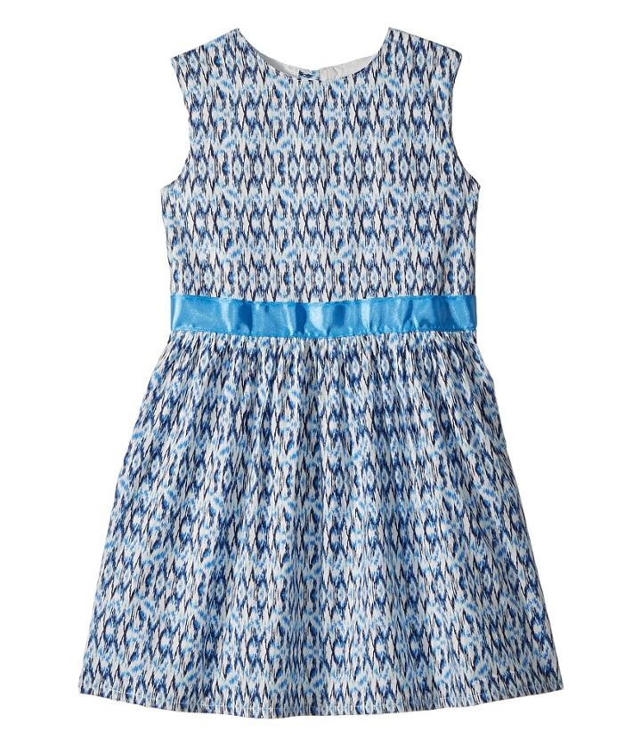 Toobydoo - Blue And Aqua Garden Party Dress