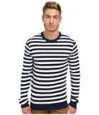 Michael Kors - Terry Striped Crew Sweater