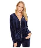 Lilly Pulitzer - Larina Velour Zip-up Hoodie