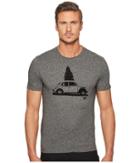 Original Penguin - Short Sleeve Flocked Christmas Car Tee