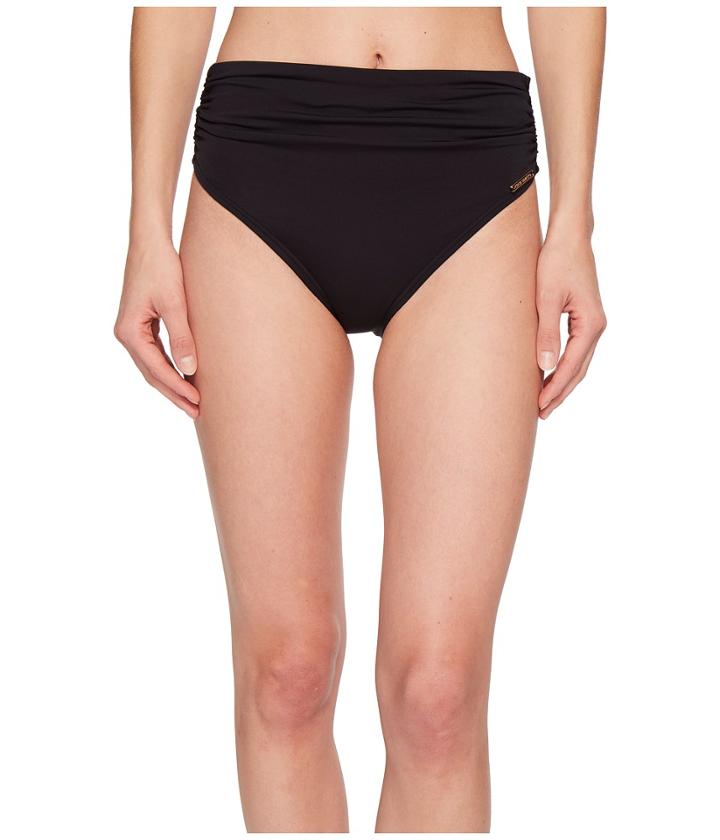 Vince Camuto - Riviera Solids Convertible High-waist Bikini Bottom