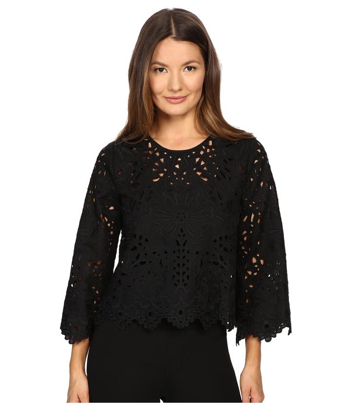 Theory - Brizabela Emroidere Top