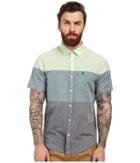 Original Penguin - 3 Color Engineered Stripe Short Sleeve Lawn Woven